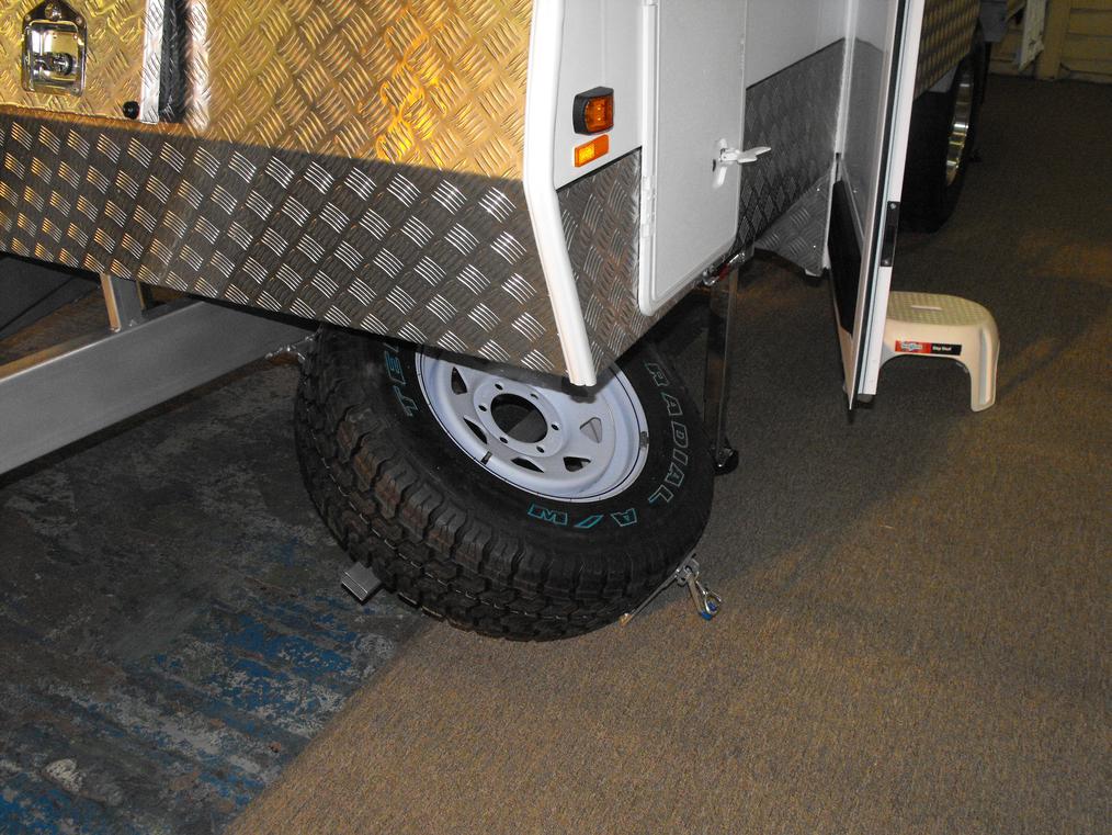 Camper van on display: Brisbane Camping and Caravan Show, 2010
