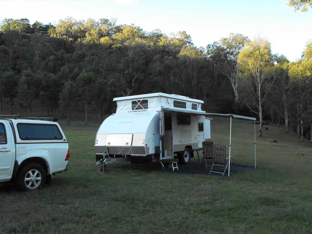 Set up at Christmas Creek
