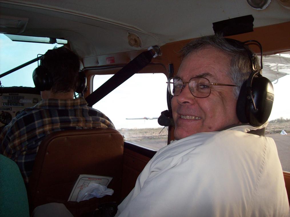 Flight over Lake Ayre
