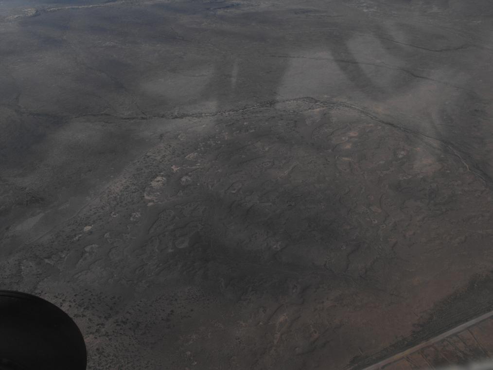 Flight over Lake Ayre
